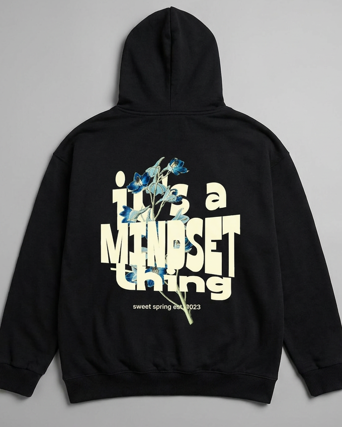 MINDSET THING Oversized Hoodie
