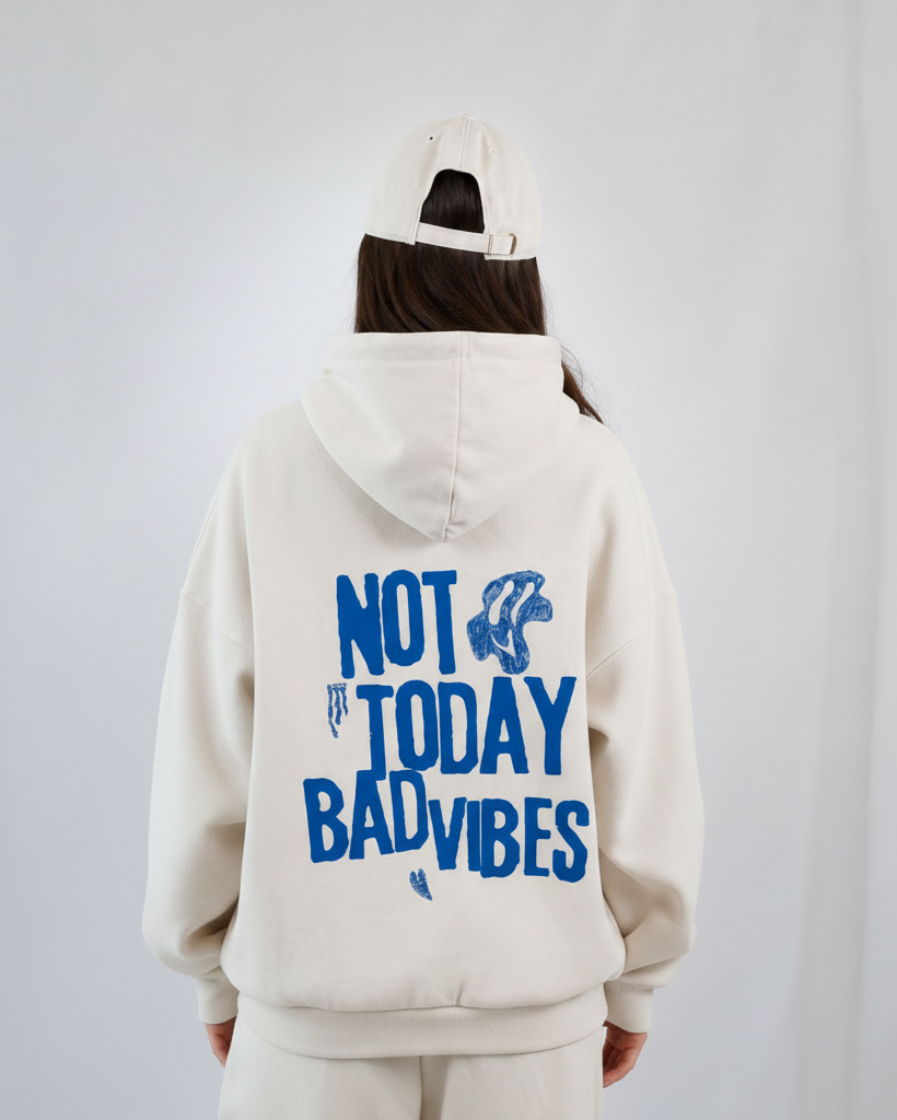 NOT TODAY Oversized Hoodie