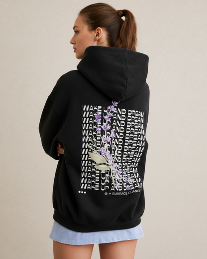 WAKE UP AND DREAM Oversized Hoodie