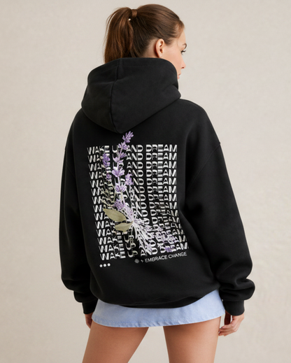 WAKE UP AND DREAM Oversized Hoodie