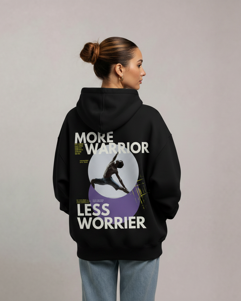 MORE WARRIOR Oversized Hoodie