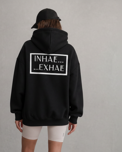 INHALE EXHALE Oversized Hoodie