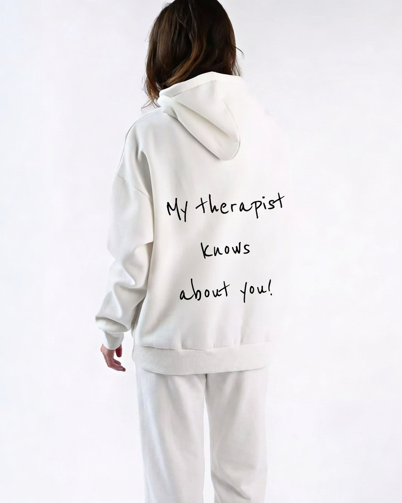 THERAPIST Oversized Hoodie
