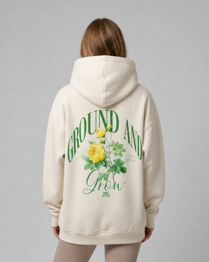 GROUND AND GROW Oversized Hoodie