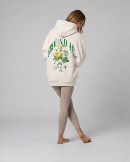 GROUND AND GROW Oversized Hoodie