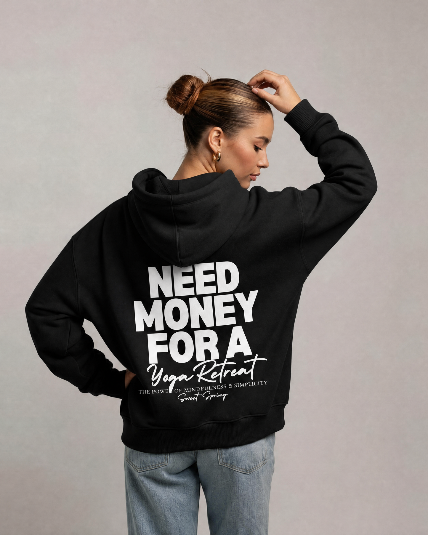 NEED MONEY Oversized Hoodie