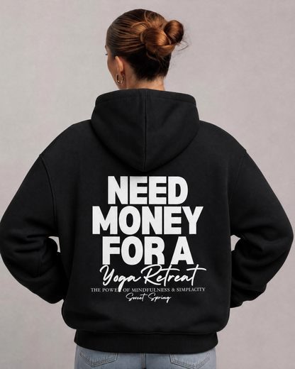 NEED MONEY Oversized Hoodie