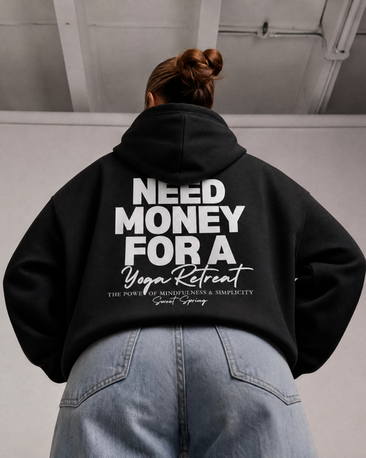 NEED MONEY Oversized Hoodie