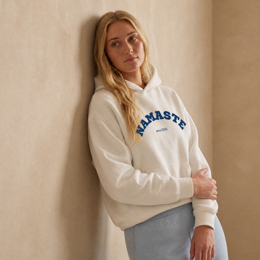 NAMASTE College Oversized Hoodie