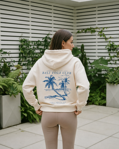 BALI YOGA CLUB Oversized Hoodie