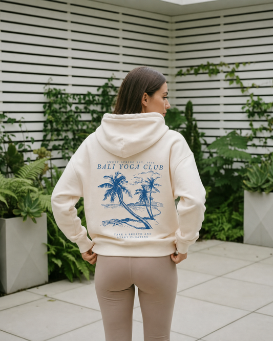 BALI YOGA CLUB Oversized Hoodie