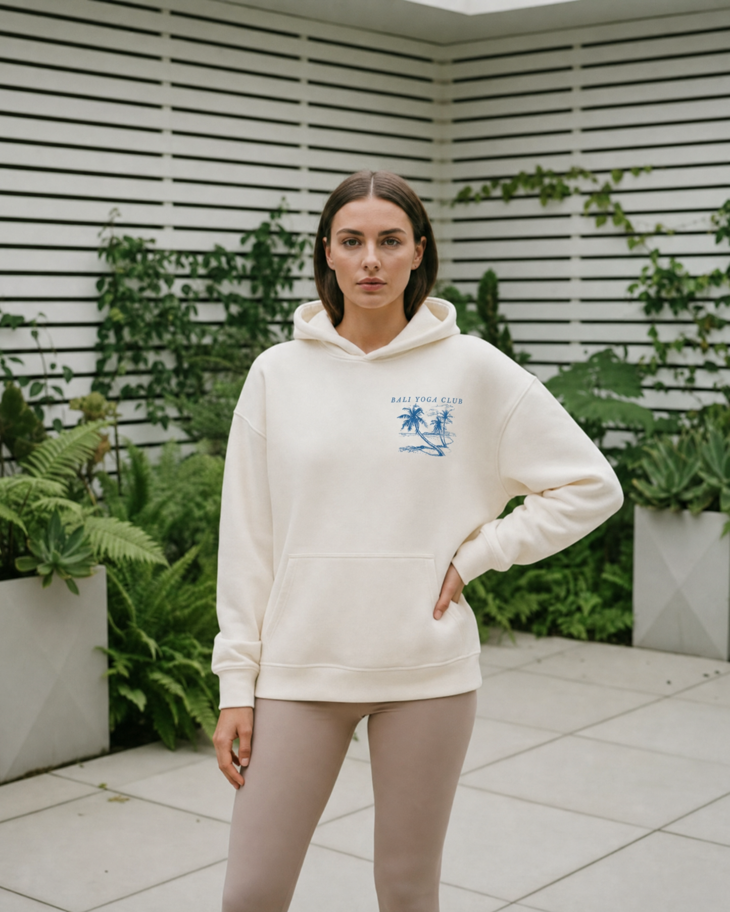BALI YOGA CLUB Oversized Hoodie