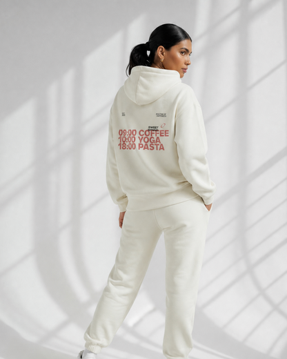 ROUTINE OF HAPPINESS Oversized Hoodie