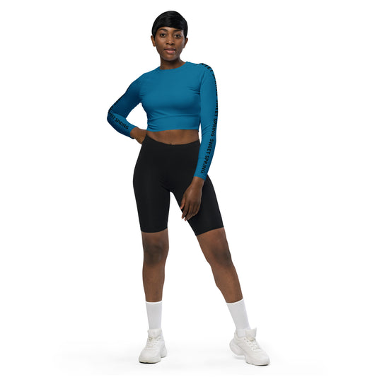 Sweet Spring Recyceltes Langarm Crop Top