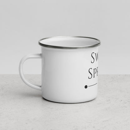 Sweet Spring Emailletasse