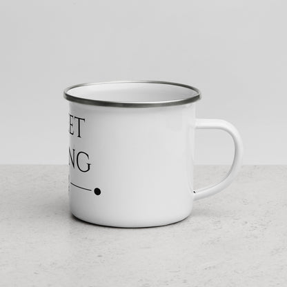 Sweet Spring Emailletasse